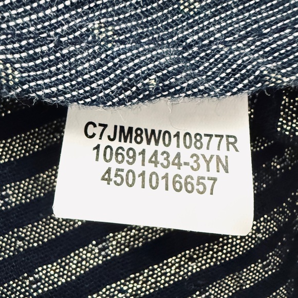 Anne Klein Dark Blue Patterned Jacket - Picture 13 of 14